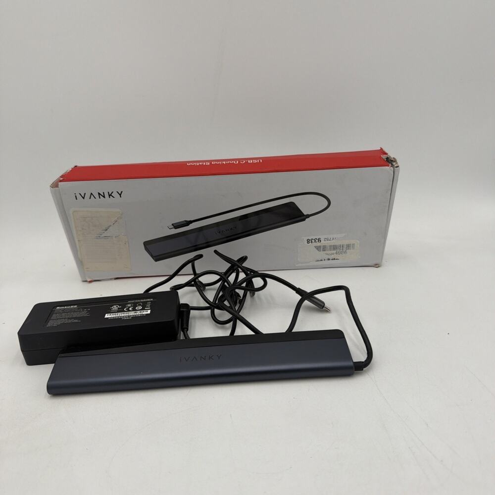 iVANKY USB-C Docking Station - Tested, Good Condition!